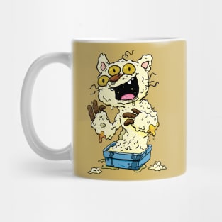 Stinky Little Litter Tray Monster Mug